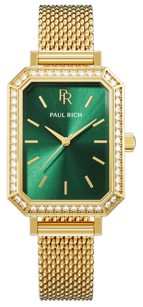 Paul Rich Paul Rich Icon Gold Grün ICO05 Damenuhr