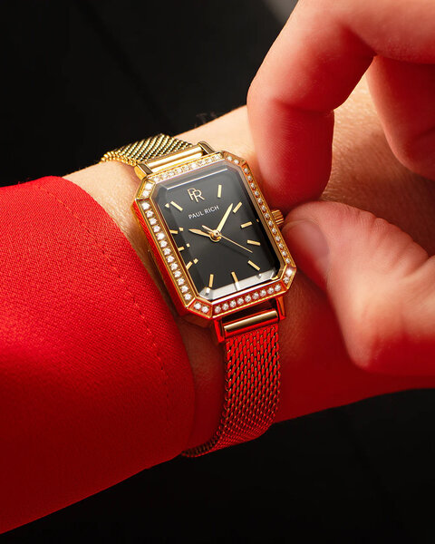 Paul Rich Paul Rich Icon Gold Black ICO03 ladies watch