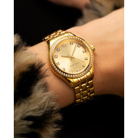 Paul Rich Paul Rich Crystelle All Gold CRY04 Damenuhr