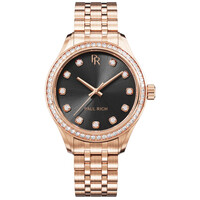 Paul Rich Paul Rich Crystelle Rose Gold Schwarz CRY07 Damenuhr