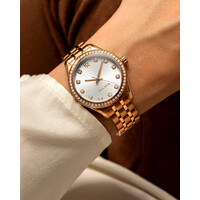 Paul Rich Paul Rich Crystelle Rose Gold Silber CRY08 Damenuhr