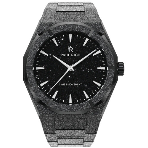Paul Rich Frosted Star Dust II Void Schwarz VOID03 Uhr