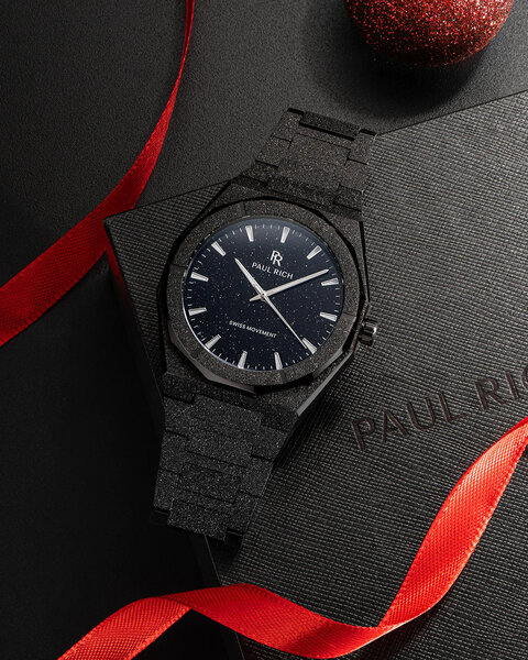Paul Rich Paul Rich Frosted Star Dust II Void Schwarz VOID03 Uhr