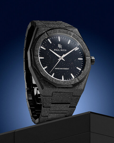 Paul Rich Paul Rich Frosted Star Dust II Void Black VOID03 watch