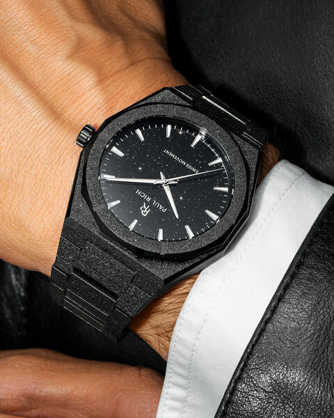 Paul Rich Paul Rich Frosted Star Dust II Void Schwarz VOID03 Uhr