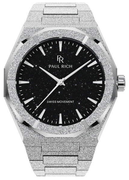 Paul Rich Paul Rich Frosted Star Dust II Void Silver Black VOID04 watch