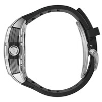 Paul Rich Paul Rich Astro Classic Abyss Silber Schwarz AS01 Uhr