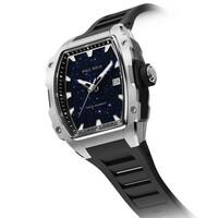 Paul Rich Paul Rich Astro Classic Abyss Silber Schwarz AS01 Uhr