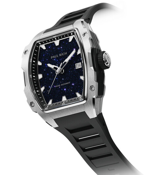 Paul Rich Paul Rich Astro Classic Abyss Silver Black AS01 watch