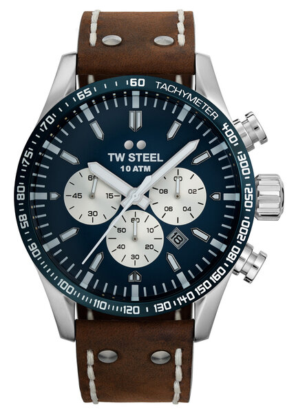 TW Steel TW Steel VS121 Volante Chronograph Uhr 48 mm