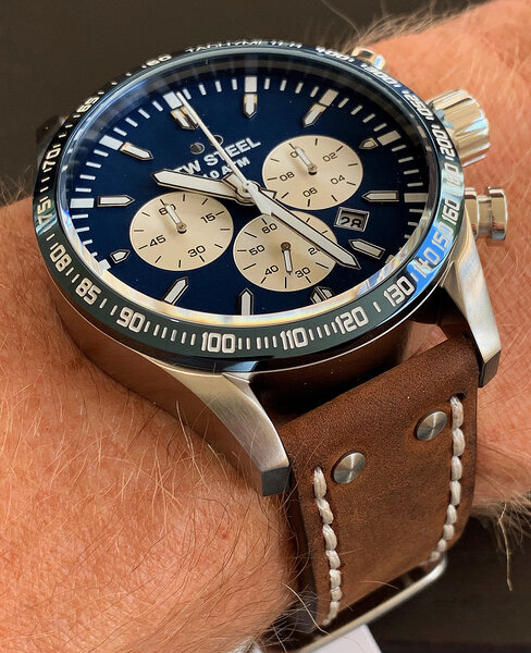 TW Steel TW Steel VS121 Volante Chronograph Uhr 48 mm