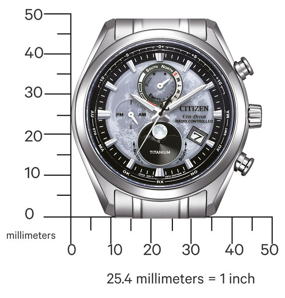 Citizen Citizen BY1010-81H Tsuki-yomi Super Titanium watch