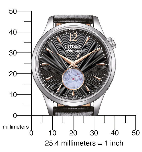 Citizen Citizen NH9131-14E Mechanical Open Hearth watch