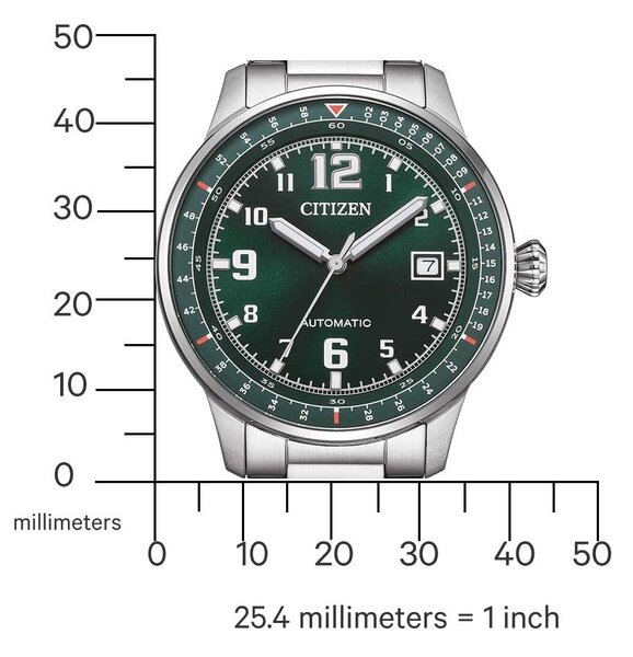 Citizen Citizen NJ0190-51X Urban Military Mechanische Uhr