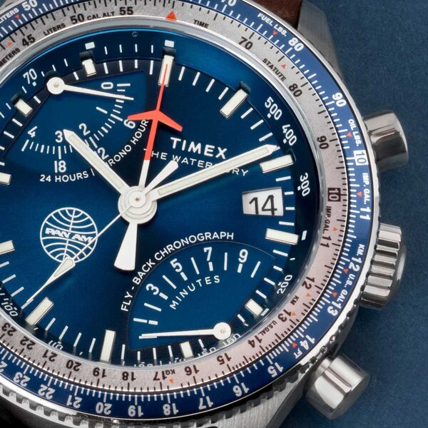 Timex Timex TW2W97200 Pan Am x Fly Back watch