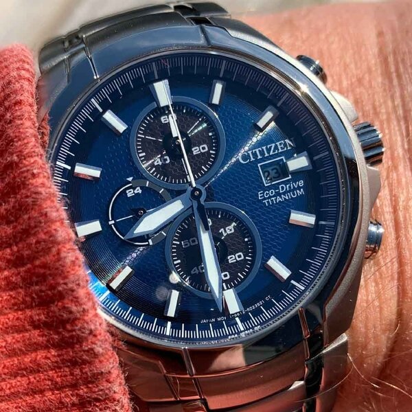 Citizen Citizen Super Titanium CA0700-86L Chronograph Eco-Drive Herrenuhr 43 mm