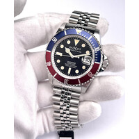 Duxot DX-2057-11 Onyx Black Atlantica Diver automatic watch DEMO