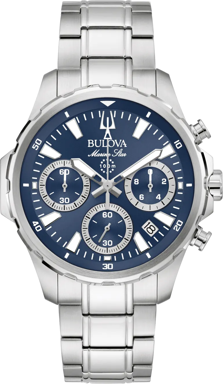 Bulova 96B466 Marine Star Series B chronograph watch