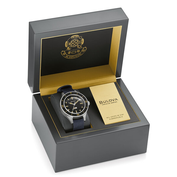 Bulova Bulova 98A266 Archive Series MIL-SHIPS-W-2181 watch