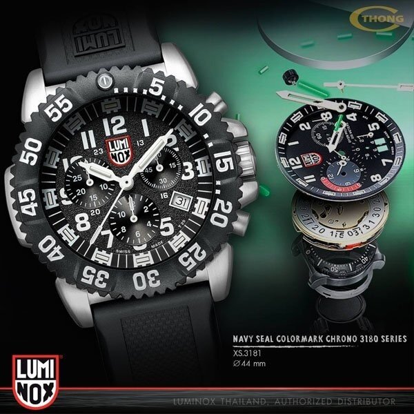 Luminox Luminox XS.3181.F Navy Seal Stahl Colormark Chronograph Uhr