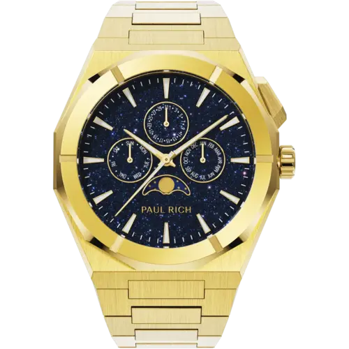Paul Rich Moonphase Star Dust II Gold MOON02 watch