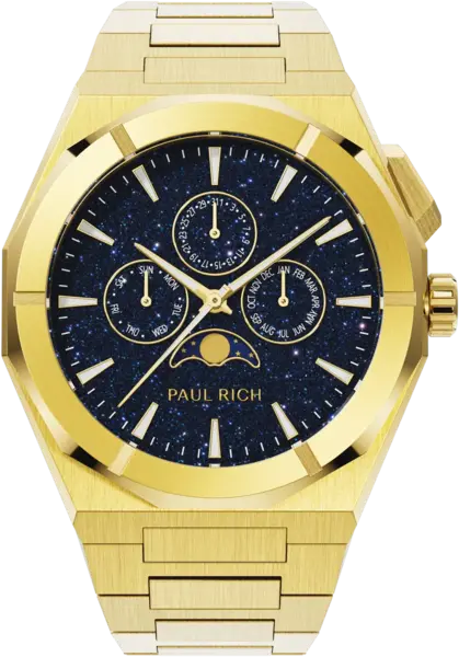 Paul Rich Paul Rich Moonphase Star Dust II Gold MOON02 watch