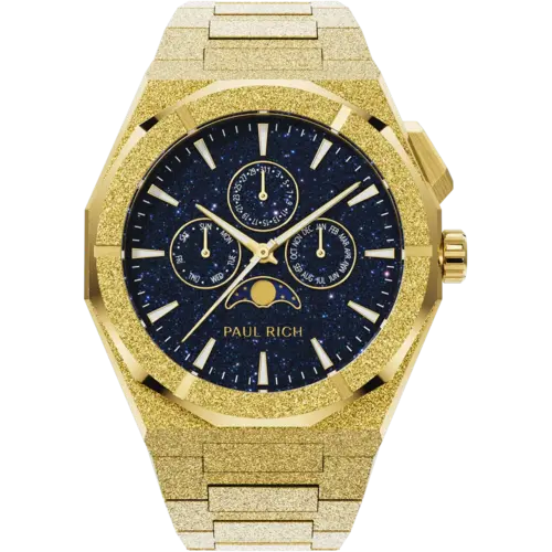 Paul Rich Moonphase Frosted Star Dust II Gold MOON06 watch