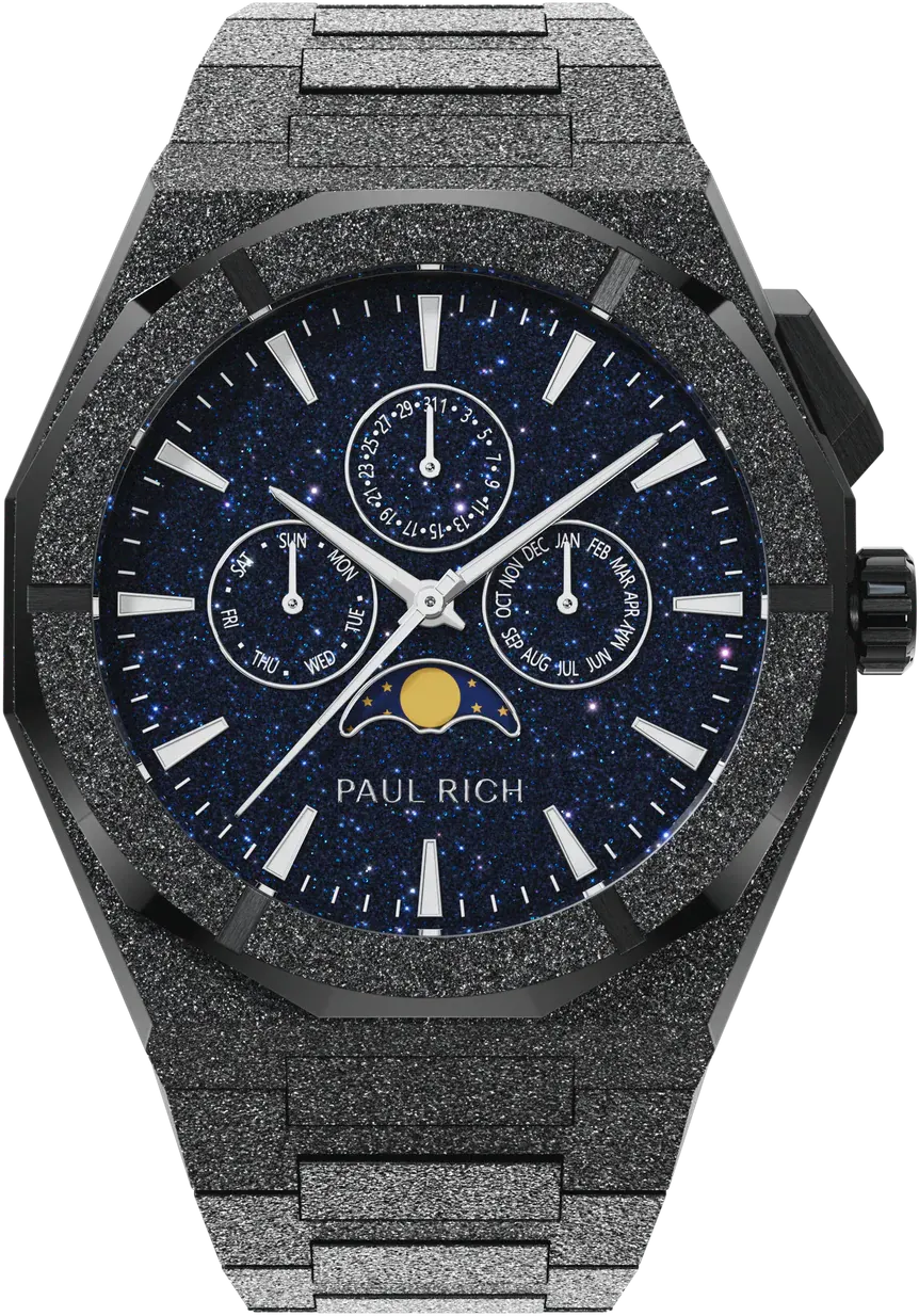 Dirty Dave P – Rise of the Moon (12インチ Paul Rich Moonphase Frosted Star Dust II Black MOON07 watch