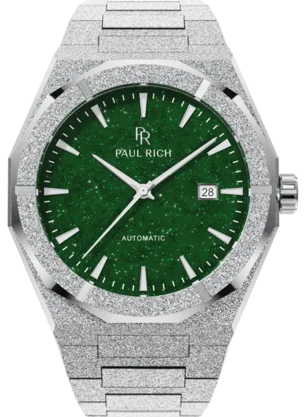 Paul Rich Paul Rich Frosted Star Dust II Silver Green FSDA05 Automatikuhr
