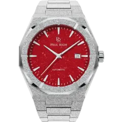 Paul Rich Frosted Star Dust II Silver Red FSDA06 Automatikuhr