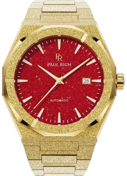 Paul Rich Paul Rich Frosted Star Dust II Gold Red FSDA07 Automatikuhr