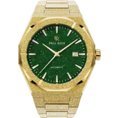 Paul Rich Frosted Star Dust II Gold Green FSDA08 Automatikuhr