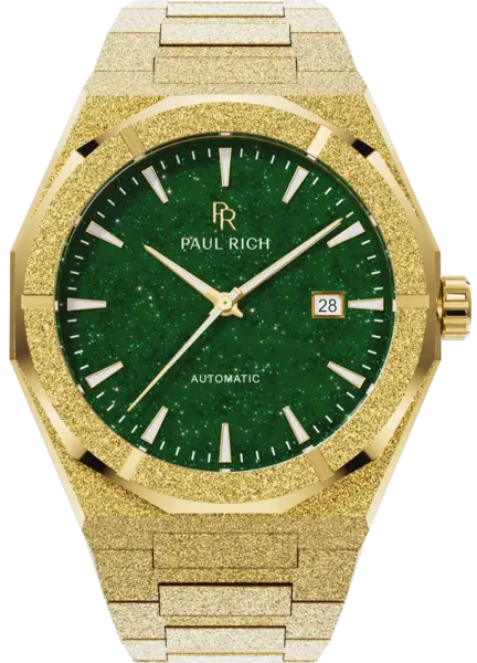 Paul Rich Paul Rich Frosted Star Dust II Gold Green FSDA08 Automatikuhr