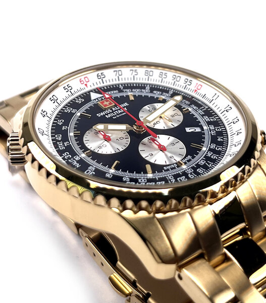 Swiss Alpine Military Swiss Alpine Military 7078.9117 chronograph men's watch 45 mm DEMO