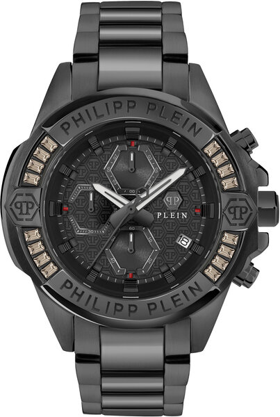 Philipp Plein Philipp Plein PWWFA0725 The $kull Chrono Uhr