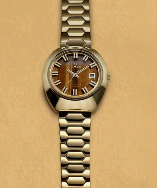 Timex Timex TW2Y45200 Q Timex 1972 Time Machine Reissue watch