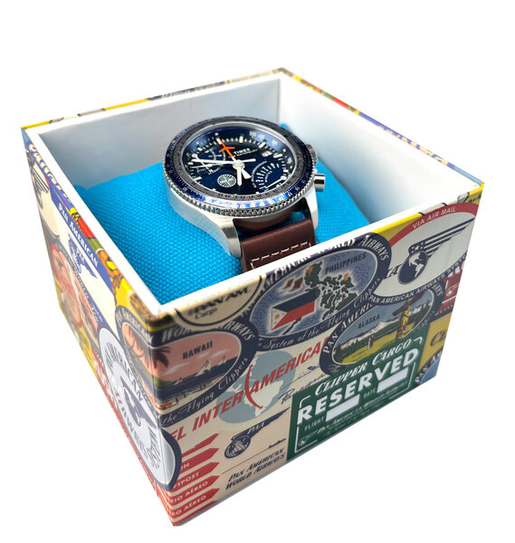 Timex Timex TW2W97200 Pan Am x Fly Back watch