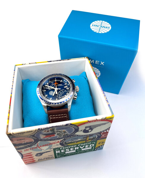 Timex Timex TW2W97200 Pan Am x Fly Back watch