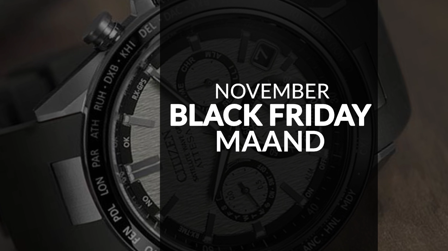 Black Friday bij WatchXL