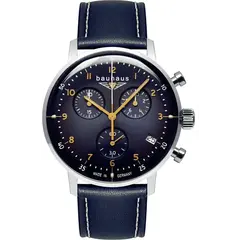 Bauhaus 2096-3 Dessau Chronographenuhr