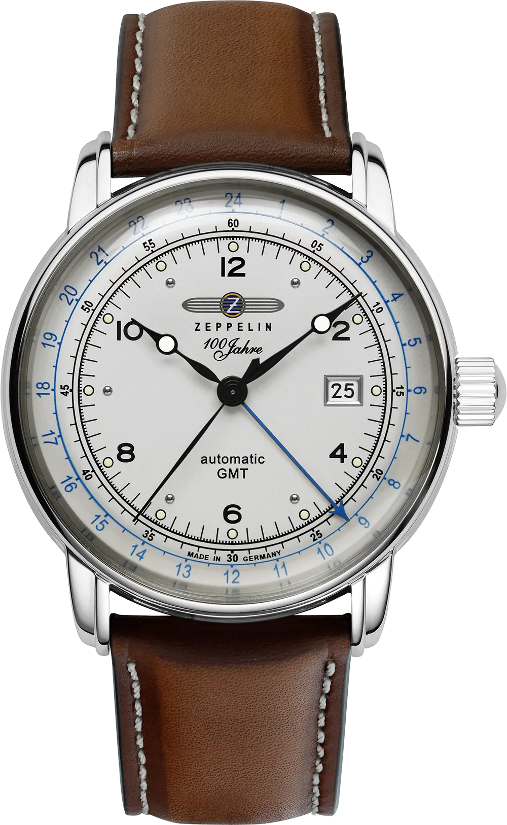 Zeppelin GMT クォーツ　ジャンク Zeppelin 8666-1 automatic GMT men's watch