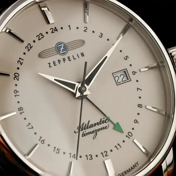 Zeppelin Zeppelin 8442-5 Atlantic GMT Herrenuhr