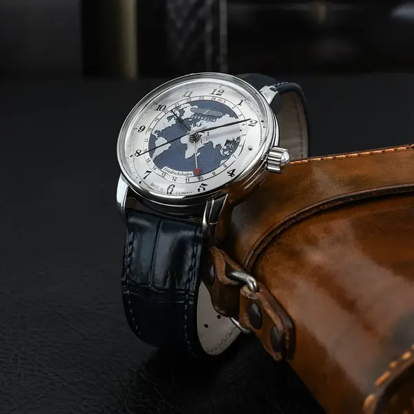 Zeppelin Zeppelin 8596-3 Friedrichshafen Automatikuhr mit GMT-Funktion