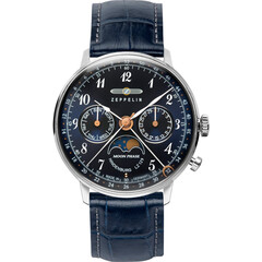 Zeppelin 7037-3 Hindenburg Mondphasen-Damenuhr