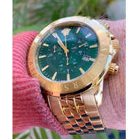 Versace Versace VEV600619 Chrono Signature Herrenuhr Gold 44 mm