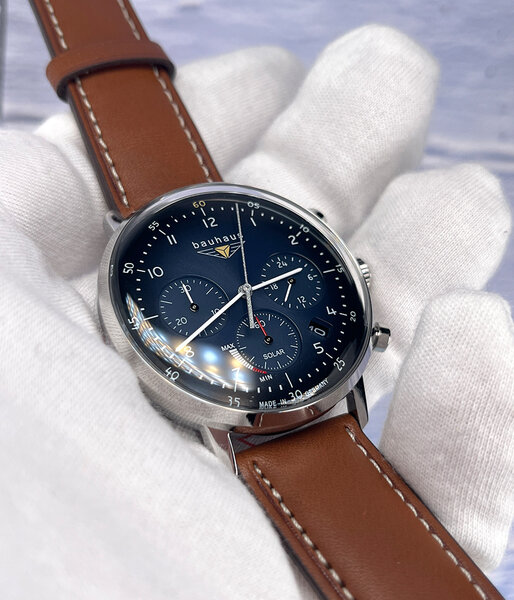 Bauhaus Bauhaus 2086-3 Dessau Solar-Chronographenuhr