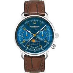 Zeppelin 9637-3 Méditerranée moon phase ladies' watch