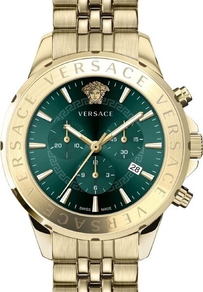 Versace Versace VEV600619 Chrono Signature men's watch gold 44 mm