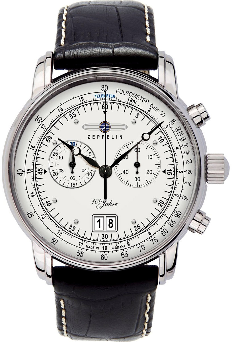 Zeppelin 7690-1 100 Years Chronograph Watch