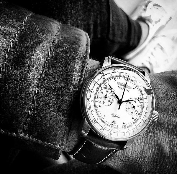 Zeppelin Zeppelin 7690-1 100 Jahre Chronograph Herrenuhr